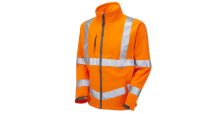 Buckland ISO 20471 Cl 3 Softshell Jacket HV Orange